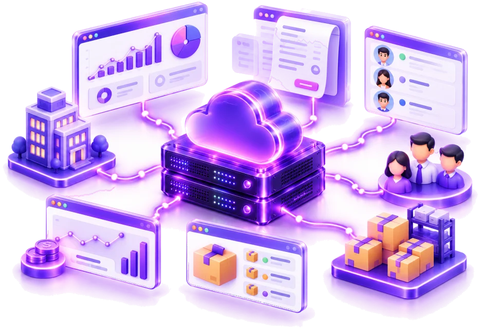 VPS doanh nghiệp chạy ERP, CRM, kế toán và quản lý kho ổn định