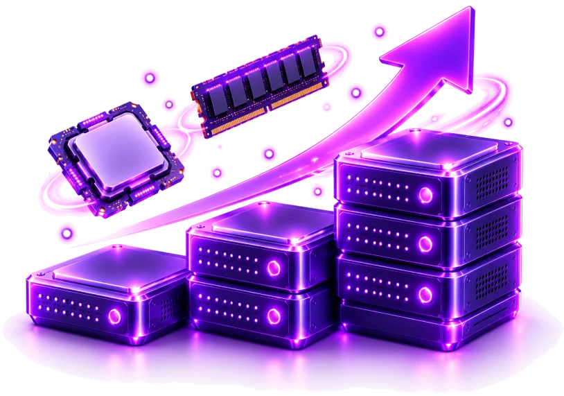 Nâng cấp cấu hình cloud VPS linh hoạt